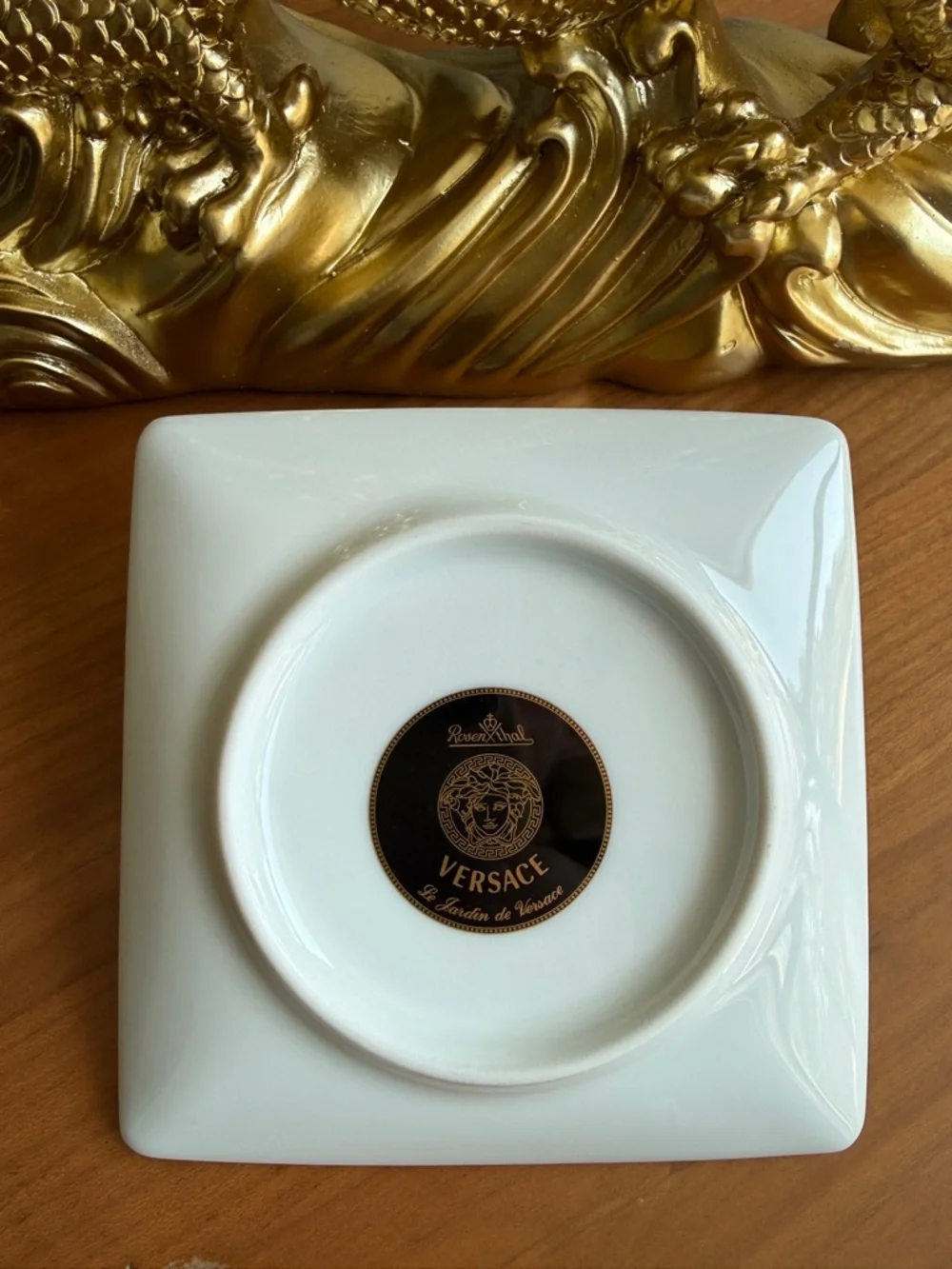 VERSACE Le Jardín Canapé or Trinket Dish NWOT - Picture 2 of 5
